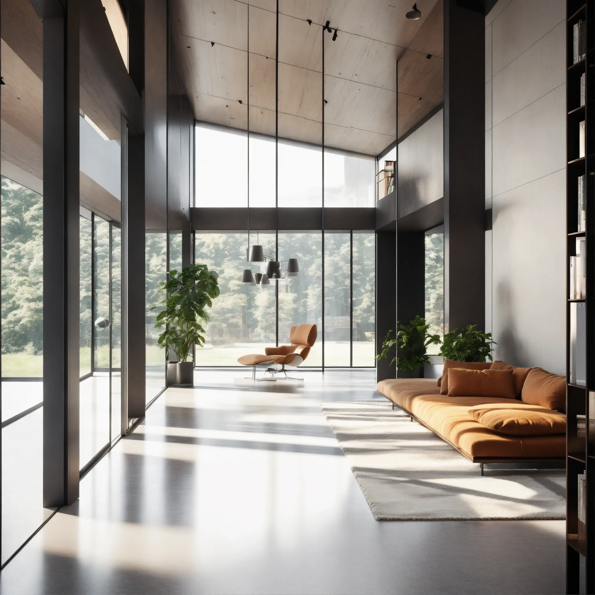 bright kitchen with efficient layout and natural materials